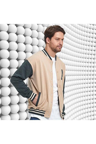 Adams Palton de colegiu pentru bărbați de culoare dublă