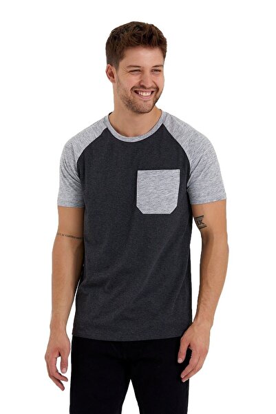 Adams Ανδρικό μπλουζάκι Raglan με τσέπες