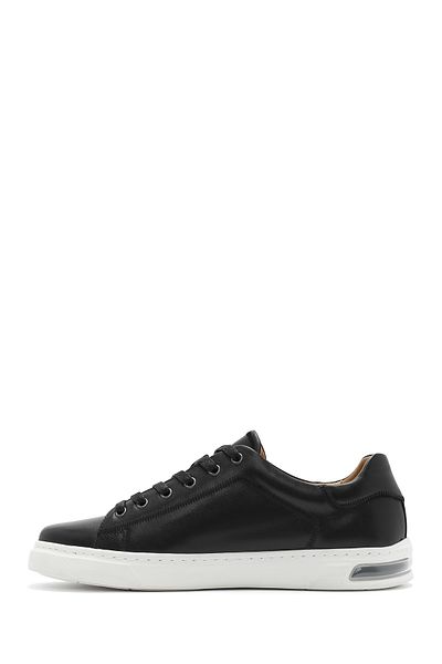Derimod Men's Black Lace-Up Leather Sneaker 25Sfd 693018