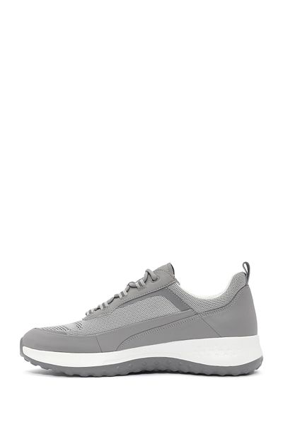 Derimod Men's Gray Lace-Up Thick Sole Sneaker 25Sfd 692614