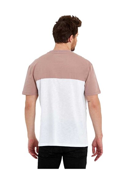 Adams Ανδρικό μπλουζάκι με στάμπα με κανονική εφαρμογή με λαιμόκοψη