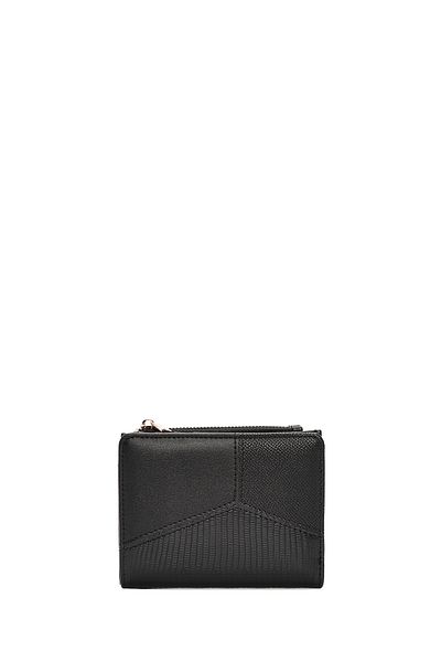 Derimod Women's Black Patterned Wallet 000A2D 562314