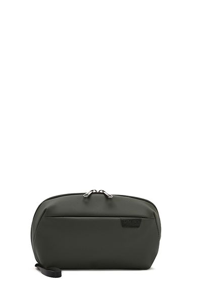 Derimod D-Pack Men's Khaki Fabric Handbag 24Sbd30006F