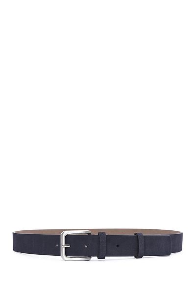 Derimod Men's Navy Blue Suede Leather Belt 000A2D 1305510