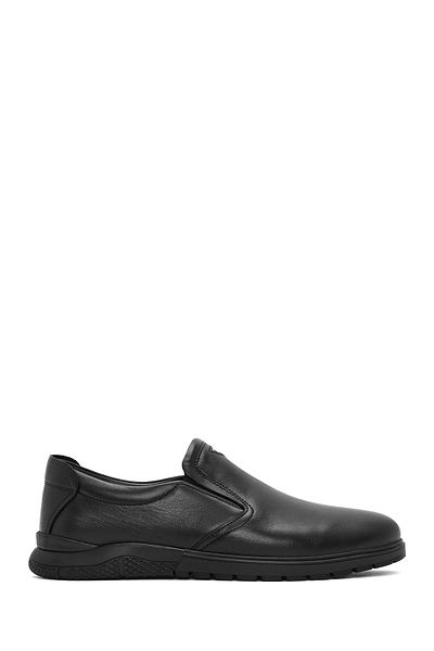 Derimod Fly Men's Black Genuine Leather Casual Penny Loafer Shoes Casual Daily Shoes 25Sfd710518