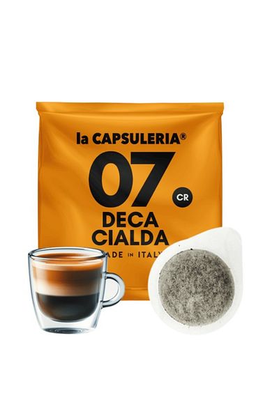 La Capsuleria Deca Coffee, 50 de păstăi compatibile ESE44, La Capsuleria