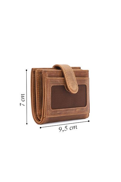 Derimod Men's Tan Leather Card Holder 000A2D3094Cr