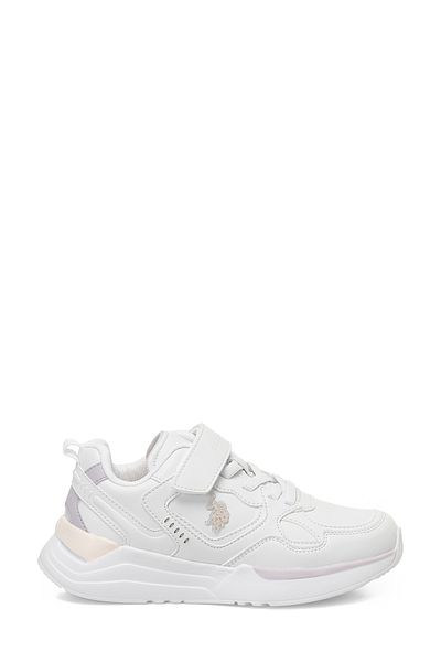U.S. Polo Assn. Pantofi sport pentru fete Inter Jr 5fx alb