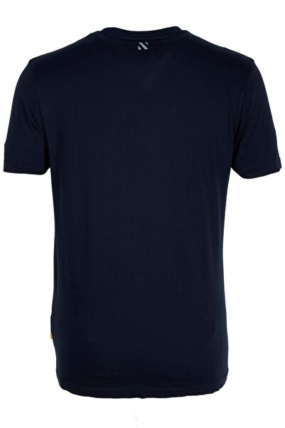 NCS Men's T-Shirt Crew Neck Navy Blue 100% Cotton Slim Fit Printed T-Shirt Jeans 1932