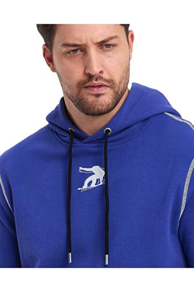 Adams Сноуборд з вишитим логотипом, сірий світшот