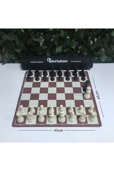 Yeni Satranç Professional Chess Set (95MM - WEIGHTED - WITH SPARE QUEEN)