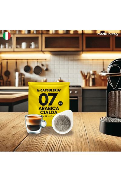 La Capsuleria Cafea Arabica, 50 de păstăi compatibile ESE44, La Capsuleria