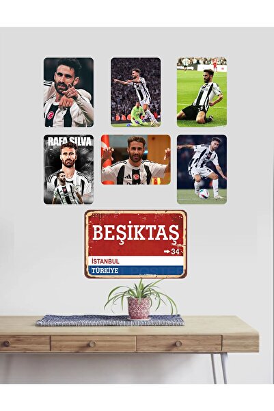 fabriflow exclusive silva 6adet 15x21 1adet 20x30 kartal poster tablo