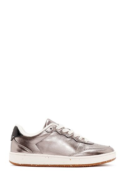Derimod Derimod Bronze Lace-Up Women's Sneakers - Acbc 24Wfd 435232