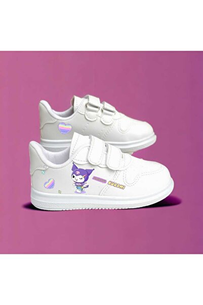 LİASSHOES Fialové vycházkové sportovní boty Kuro_Mik s potiskem pro dívky