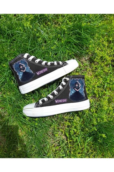 LİASSHOES Pantofi sport pentru copii din in negru - Tenis de dans