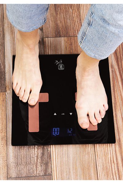 Berlinger Haus Smart personal scale with body analysis 150 kg Black Rose Collection