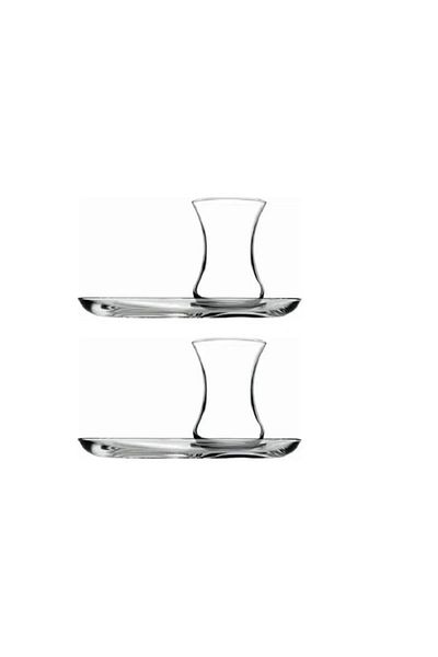 Paşabahçe 96994 Thin Waisted Tea Cup Set 2 Pieces