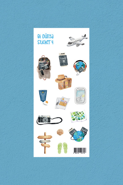 Bi Dünya Haber M4 - Seyahat Vakti - Sticker Paketi
