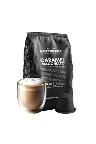 La Capsuleria Caramelito, 10 capsule compatibile Nespresso, La Capsuleria