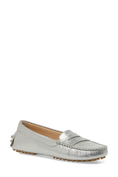 Nine West Neyunes 5Fx Silver Women's Loafer