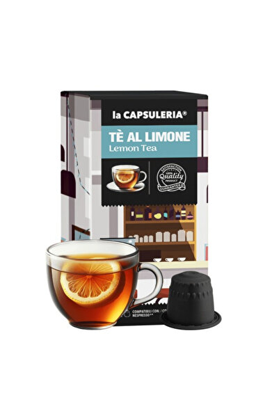 La Capsuleria Ceai dulce de lamaie, 10 capsule compatibile Nespresso, La Caps...