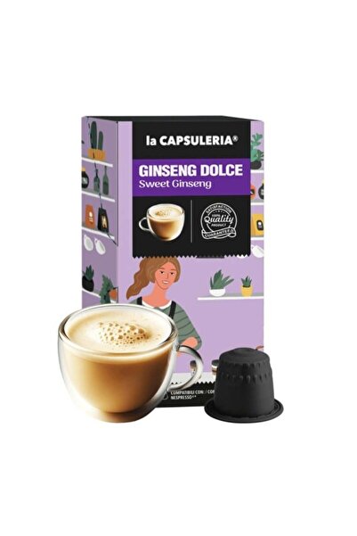 La Capsuleria Ginseng dulce, 10 capsule compatibile Nespresso, La Capsuleria