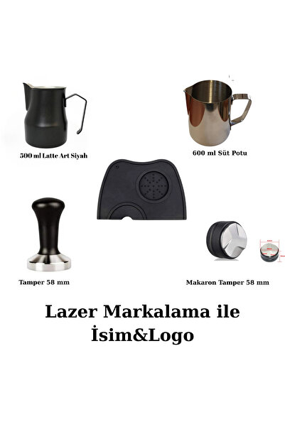 Grossberg Coffee Profesyonel Barista Cafe Ekipmanı Latte Art Set