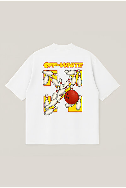 Moon Dancer Off White majica sa štampanim uzorkom, unisex, 100% organski pamu...
