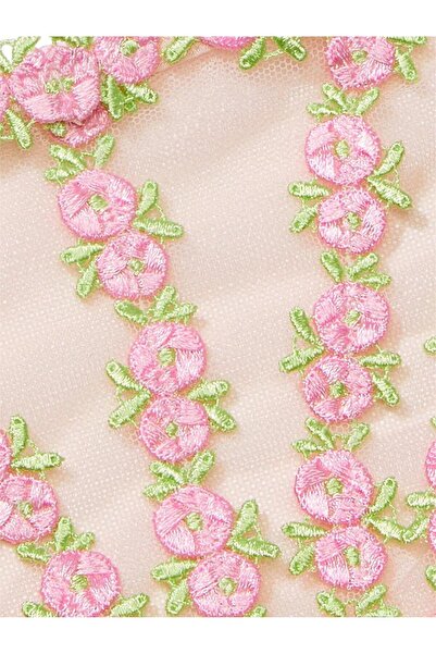 Victoria's Secret Rosebud İşlemeli String Bikini Külot