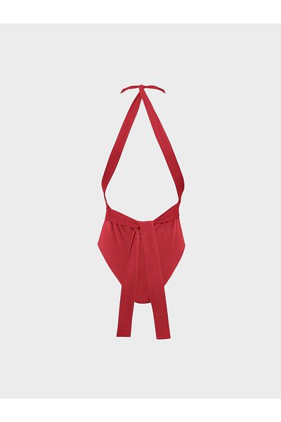 RİVUS Deep Cut Iconic Body - Red