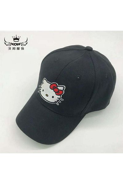 Köstebek Μαύρο καπέλο Hello Kitty Face