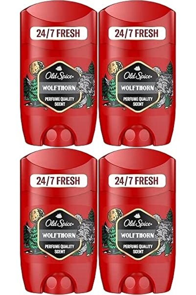 Old Spice Deo Stick 50 Ml Wolfthorn X 4 Adet