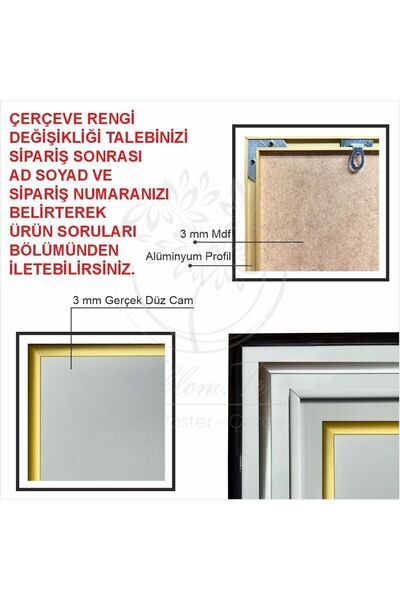 Tablomtr Metal Framed Real Glass Table Rogsant Single Set