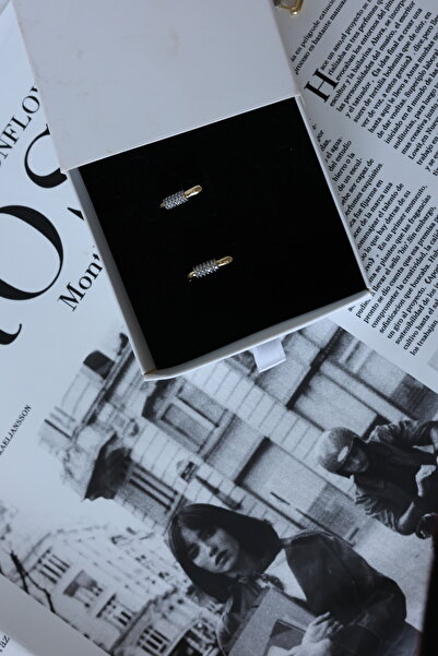 STOLIA Luna Zircon Detailed Earrings