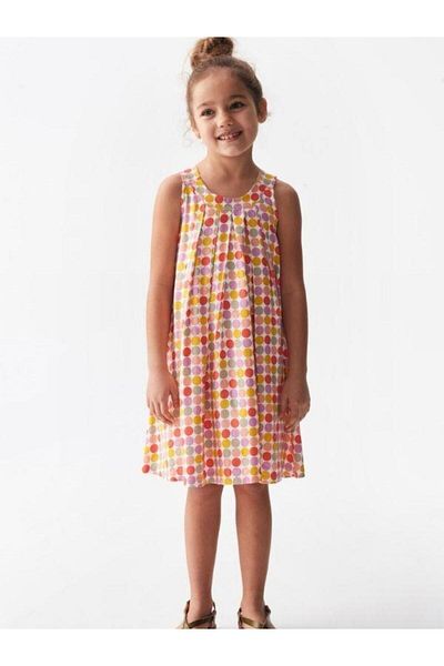 nk kids Rochie colorată cu buline pentru fetiță