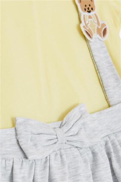 Breeze Κοριτσίστικο φόρεμα Gilet με βαμβακερό αρκουδάκι