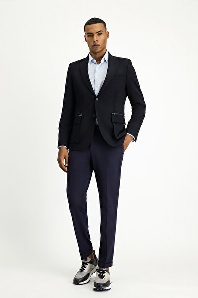 Kiğılı Slim Fit Slim Fit Classic μπουφάν με φερμουάρ