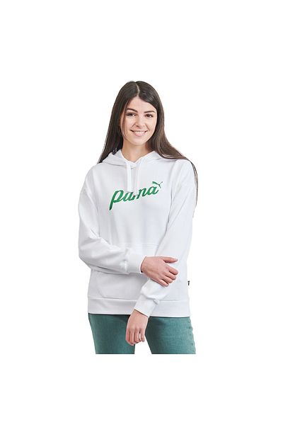 Puma Kapuce Puma Ess Script, Bílá, Dámské