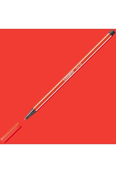 Stabilo قلم 68 قلم طلاء ذو طرف لباد أحمر فاتح