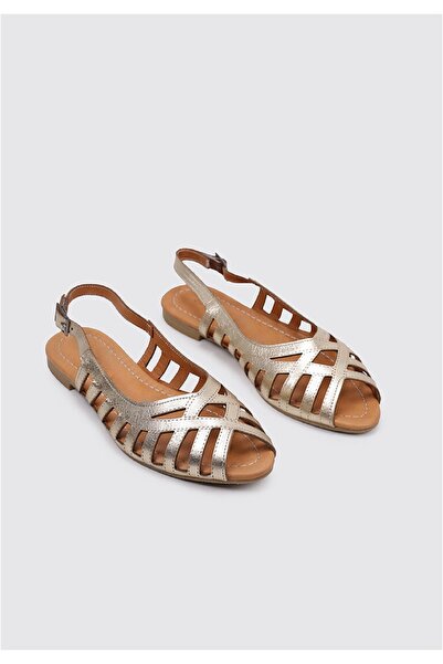 CUCA Women's Daily Genuine Leather Sandals