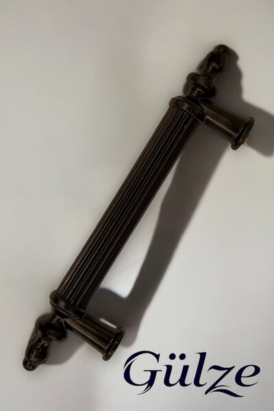 GÜLZE HOME 160mm SİYAH KUMRU MODEL MOBİLYA KULPLARI-MUTFAK, ÇEKMECE, DOLAP KULPLARI (SERT PLASTİK)