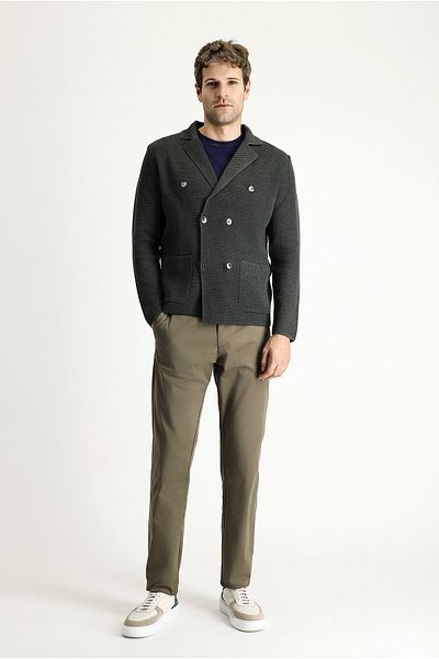 Kiğılı Relax Fit Relaxed Cut Lycra Satin Canvas / Chino Pants