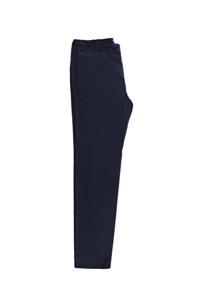 Kiğılı Slim Fit Dar Kesim Beli Lastikli İpli Likralı Pantolon