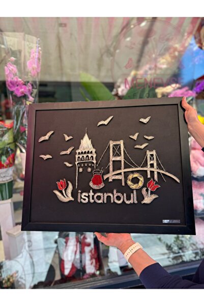 mcs filoğrafi Filografi Tablo Istanbul Silüeti