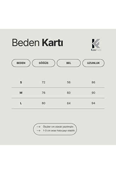 KauFurn ZR Etek Büzgülü Vatkalı Mini Elbise