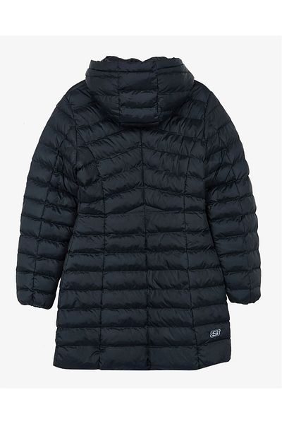 SKECHERS W Essential Maxi Μήκος Μπουφάν με κουκούλα