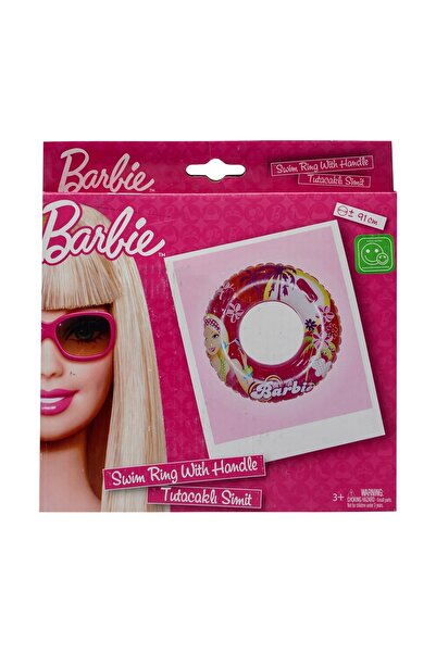 Barbie Lisanslı Tutmaçlı Büyük Boy Deniz Simidi Havuz Simidi