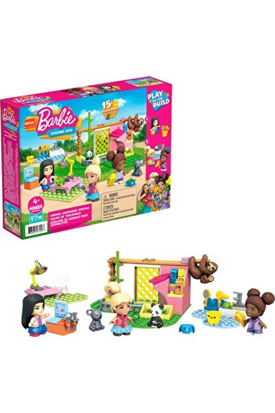 mattel Mega Construx Barbie Pet Kuaförü Salonu Gyh09