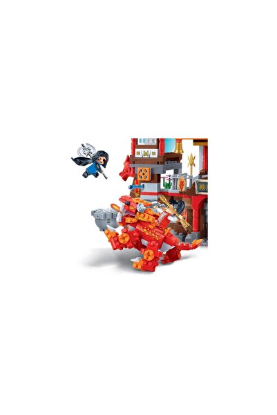 Banbao Dragon Castle Ninja Lego Set with 805 Pieces Compatible with Lego Maxi Lego Set